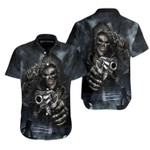 Hunter Skull Shirt For Men Hawaiian Shirt