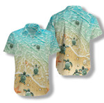 Baby Sea Turtles Hawaiian Shirt