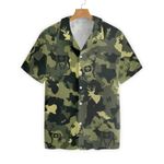 Camouflage Deer Texas Gun Hunting Hawaiian Shirt, Short Sleeve Texas Camo Shirt, Proud Texas Shirt For Men