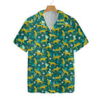 Leopards and tropical leaves EZ15 0307 Hawaiian Shirt