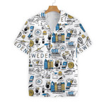 I Love Sweden Doodle EZ02 0207 Hawaiian Shirt