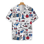 I Love Iceland Doodle EZ02 0207 Hawaiian Shirt