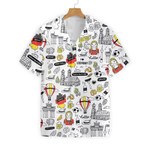 I Love Germany Doodle EZ02 0207 Hawaiian Shirt