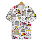 I Love Belgium Doodle EZ02 0207 Hawaiian Shirt