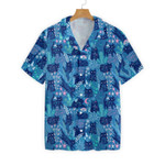 Meowgical pattern Floral EZ16 1007 Hawaiian Shirt