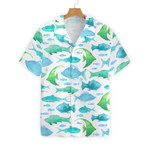Ocean Fish Pattern v1 EZ05 2610 Hawaiian Shirt