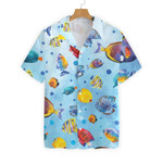 Fish Water Color Pattern v2 EZ05 2610 Hawaiian Shirt