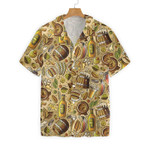 Beer fest seamless pattern EZ15 2610 Hawaiian Shirt