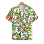 Tropical Pineapple And Skull EZ22 2810 Hawaiian Shirt