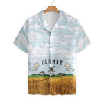 Farmer Wheat Field EZ24 1103 Hawaiian Shirt