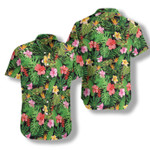 Floral Pattern Summer Hawaiian Shirt