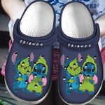 Friends Grinch And Stitch Crocs Classic Clogs Shoes PANCR0371