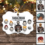 Dadalorian Personalized Ornament For Dad