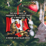 The High Price Of Freedom Canada Military Ornament