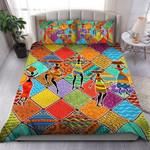 African Girl Pattern Bedding Set
