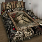 To My Love You And Me We Got This Skull Couple Quilt Bedding Set