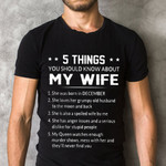 Valentine's Gift For Him 5 Things You Should Know About My December Wife Tshirt