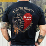 Memorial Gift For Loss Of Wife Personalized In Loving Memory Tshirt