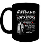 Valentine Gift For Him To My Husband I Love You Couple Wedding Mug
