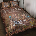 You And Me We Got This Deer Couple Quilt Set