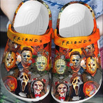 Horror Movies Friends Halloween Crocs Classic Clog Shoes PANCR0001