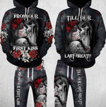 Skull From Our First Kiss Till Our Last Breath You & Me We Got This Couple Hoodie Set