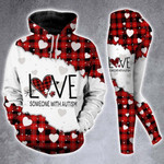 Love Someone With Autism Hoodie Set