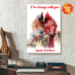 Personalized I'm Always With You Canvas Prints