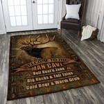 Deer Rooster Rugs Home Decor