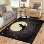 Halloween Witch Rugs Home Decor