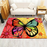 Hippie Butterfly Rugs Home Decor