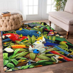 Parrot Tropical Rugs Home Decor