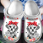Bichon Frise Mom Crocs Classic Clogs Shoes Mother's Day Gift