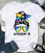 Proud Mom LGBTQ Pride Mother's Day Tshirt
