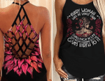 Every Woman Has At Least One Challenge In Life Criss Cross Tank Top