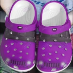 Purple Jeep Car Crocs Classic Clogs Shoes