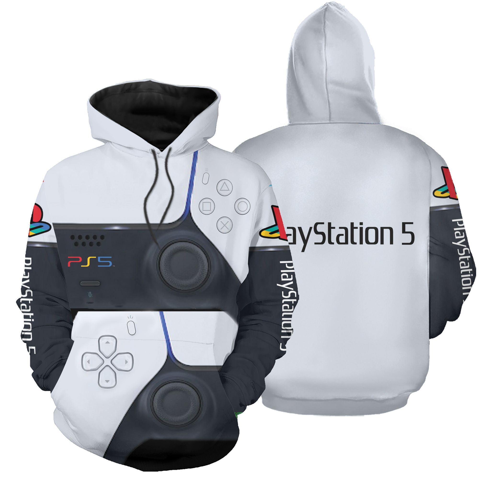 Play Station 5 Gamer 3D Hoodie PAN3HD0036