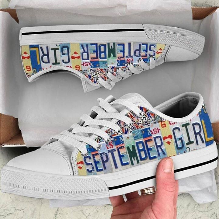 September Girl White Low Top Shoes