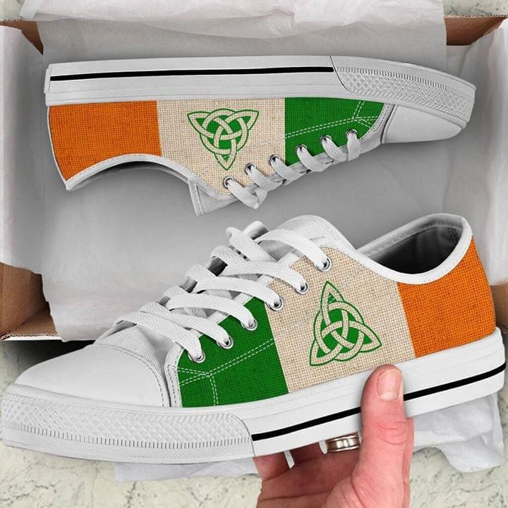 Irish St Patrick's Day 2021 Low Top Shoes PAN