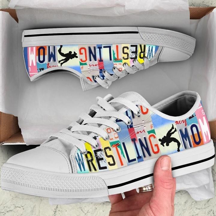 Wrestling Mom Low Top Shoes PANLTS0027