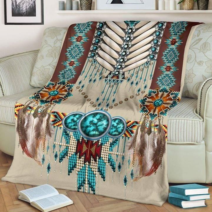 Native American Fleece Blanket PANBL0022