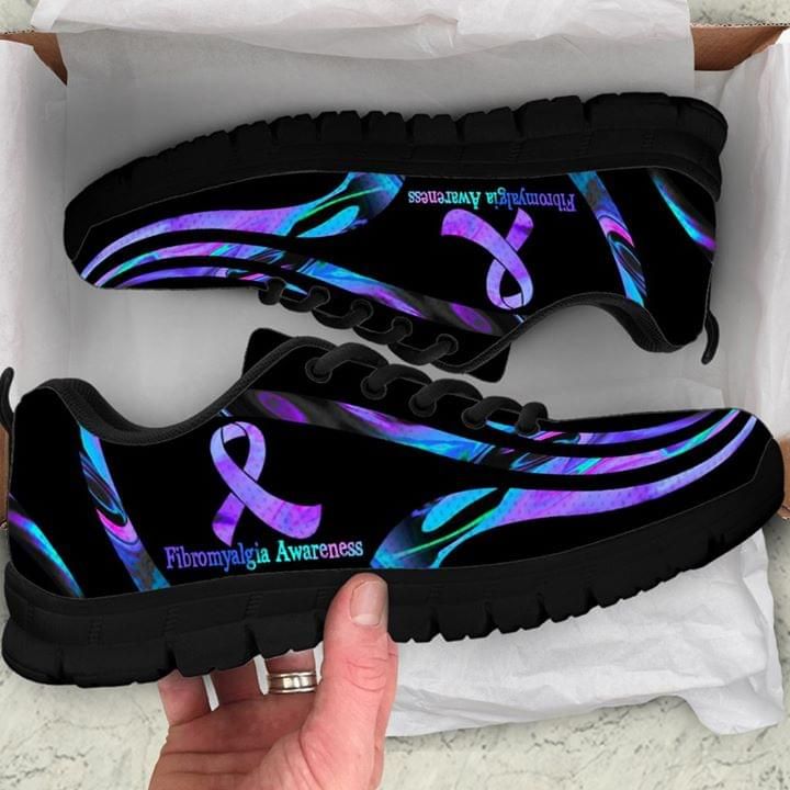Fibromyalgia Awareness Sneaker Shoes PAN