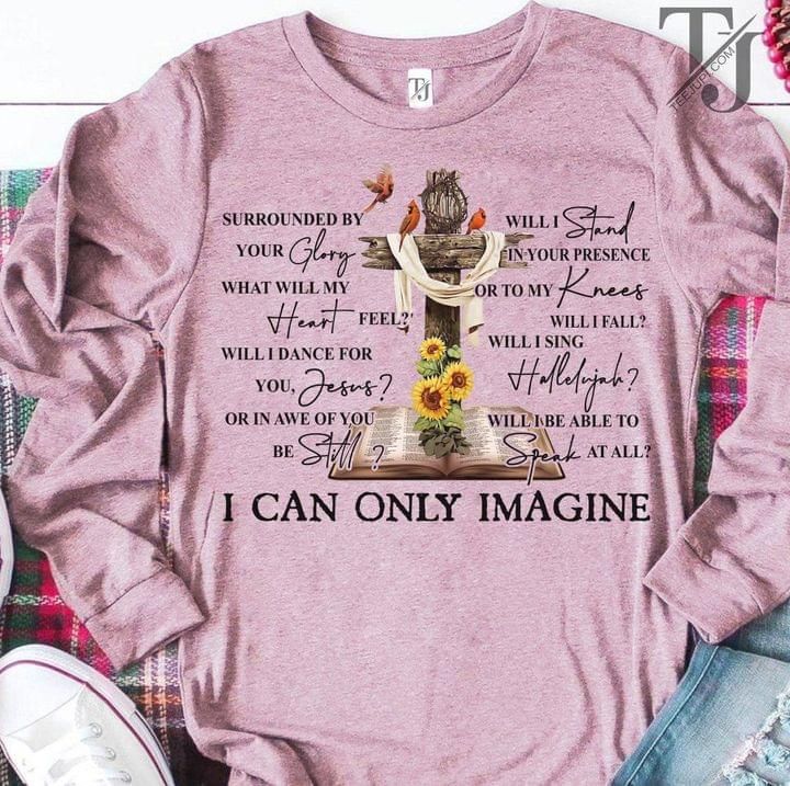 Surrounded By Your Glory I Can Only Image Cross Cardinal Sweatshirt