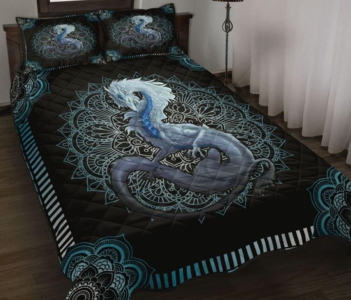 Dragon Mandala Quilt Set