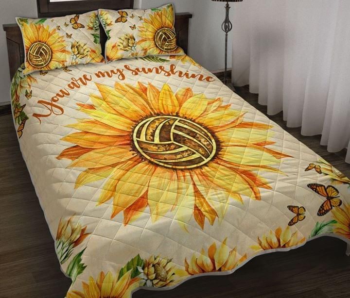 You Are My Sunshine Sunflowers Quilt Set