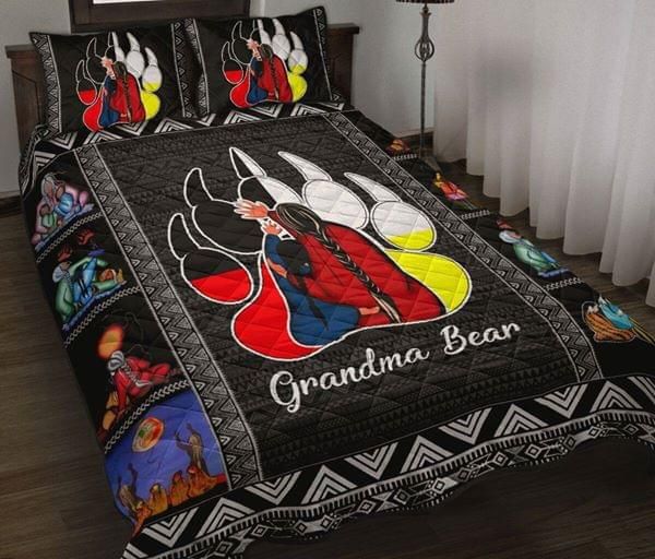 Grandma Bear Paw Of Bear Quilt Set