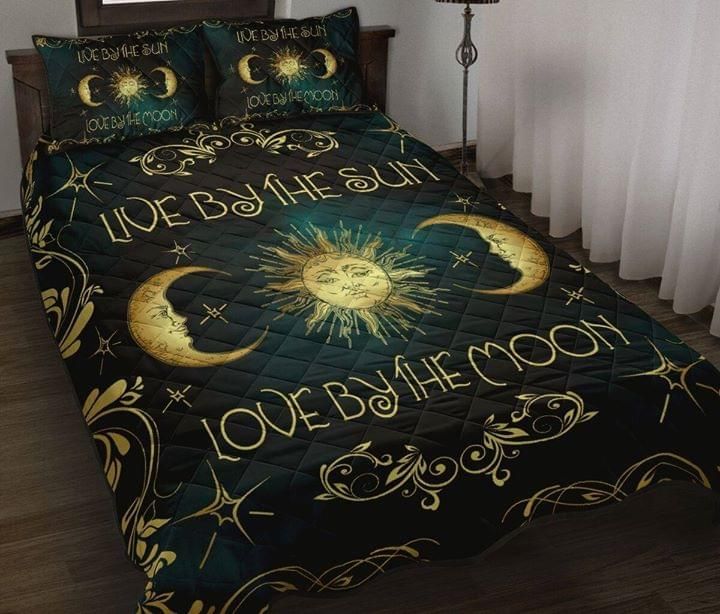 Live By The Sun Love By The Moon Sun And Moon Quilt Set