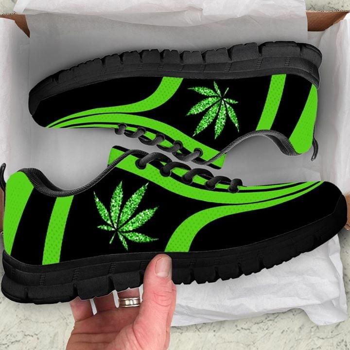 Weed Leaf Sneaker Shoes PAN
