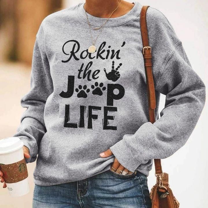 Rockin The Joop Life Paw Dog Sweatshirt