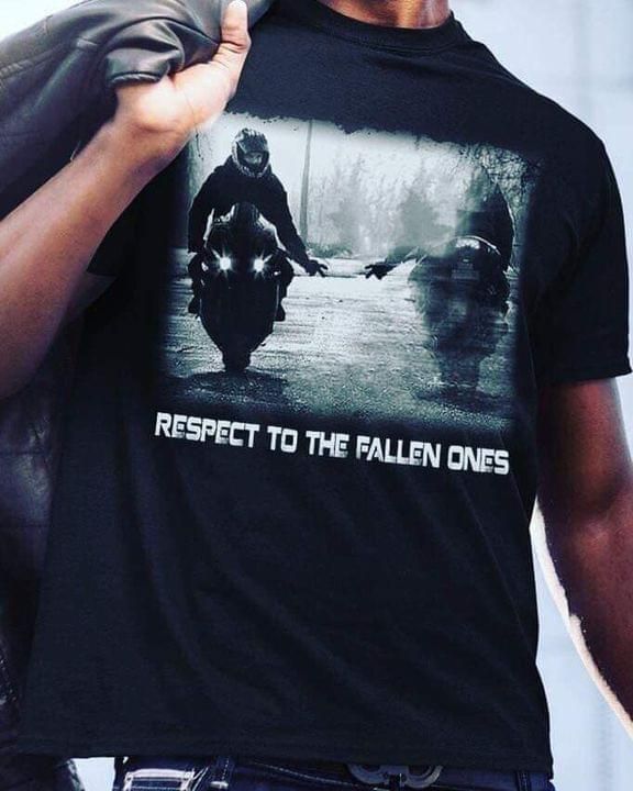 Respect To The Fallen Ones Biking Tshirt PAN2TS0218
